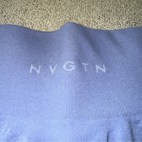 NVGTN Periwinkle Pro Seamless Shorts - Picture 5 of 6